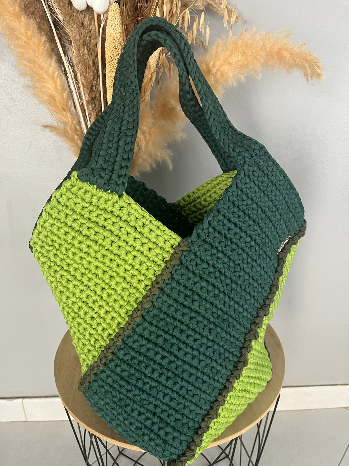Sac Mimie cabas fait main au crochet — photo 9