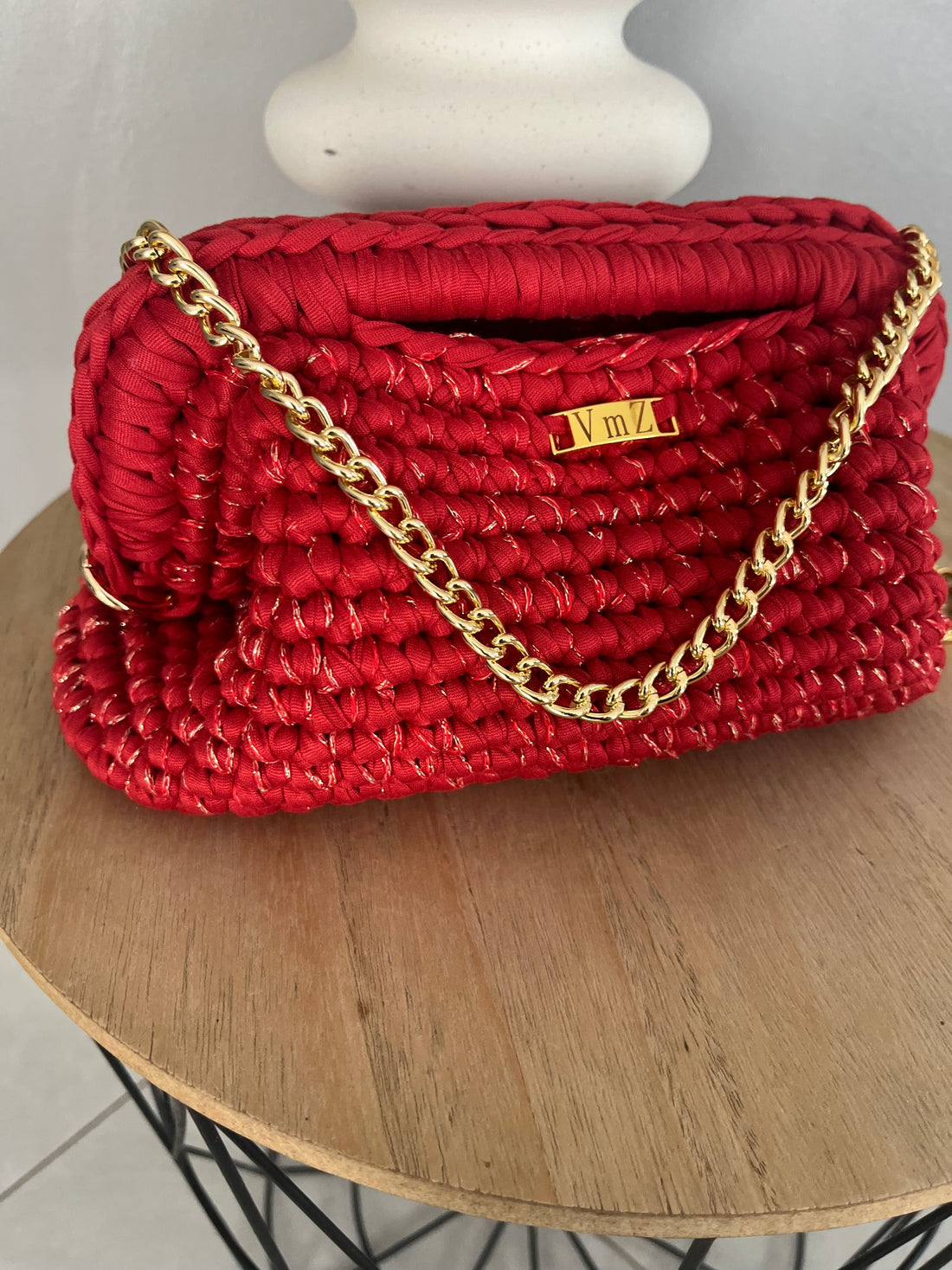 Sac Stéphanie au crochet fait main – les coulisses de sa création chez Les Créations de VmZ