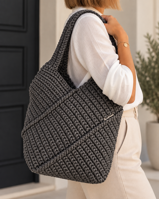Sac Mimie - Gris anthracite / Prêt à partir