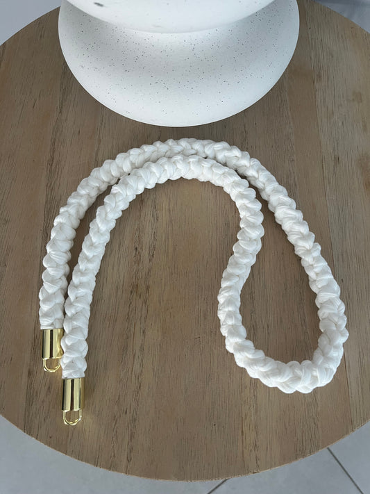 Bandoulière Lya amovible faite main au crochet