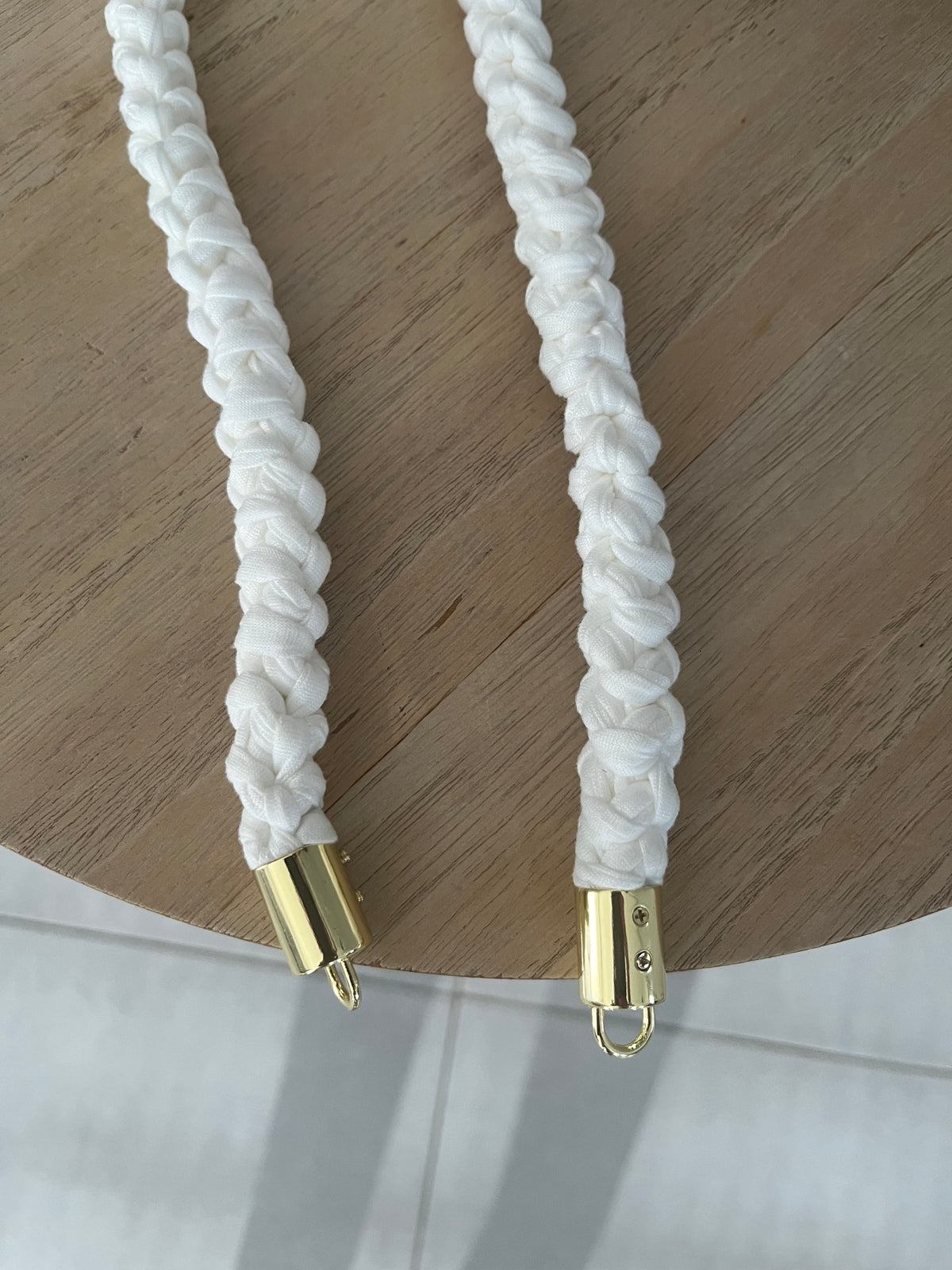 Bandoulière Lya amovible faite main au crochet — photo 2