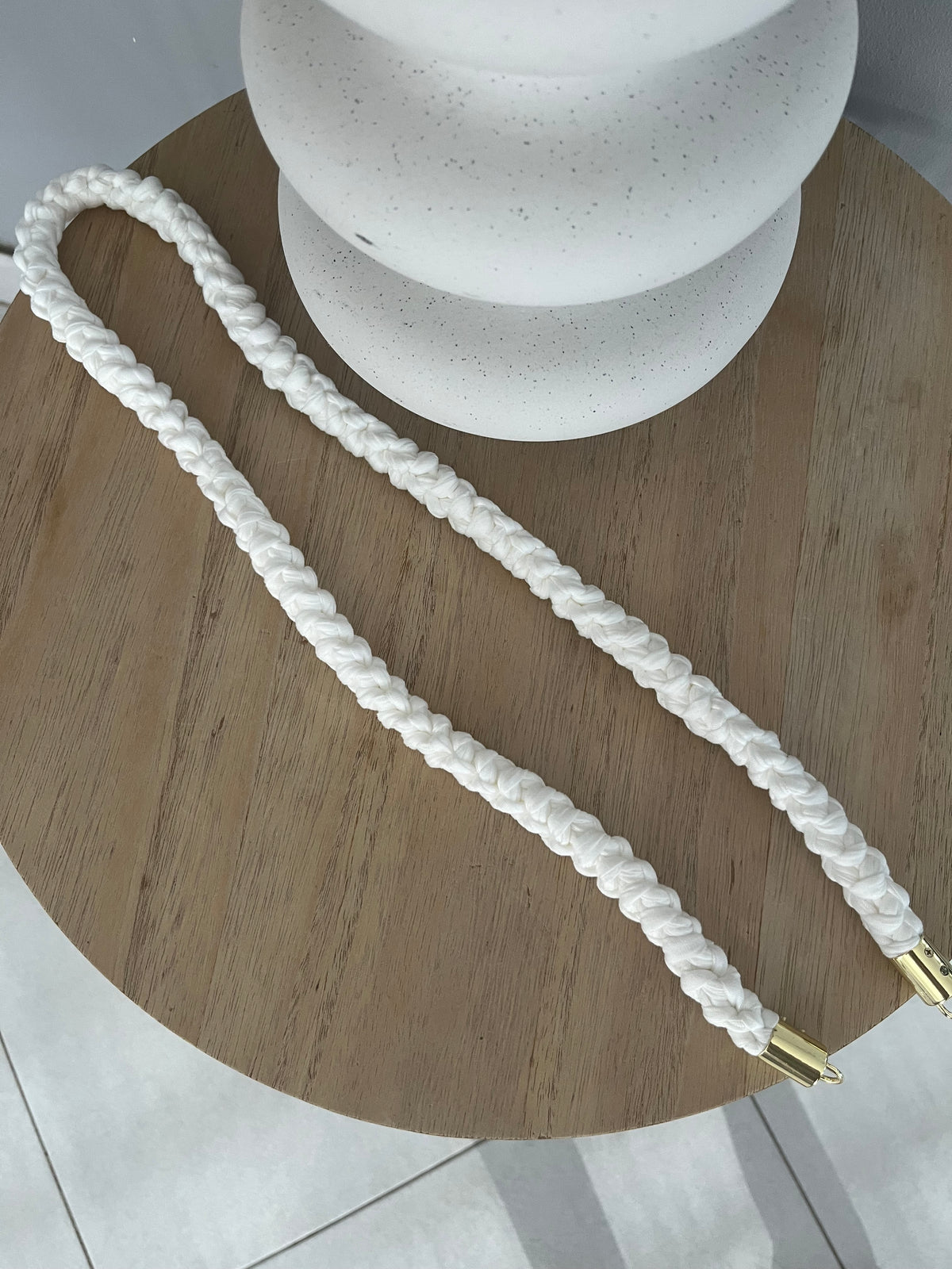 Bandoulière Lya amovible faite main au crochet — photo 5