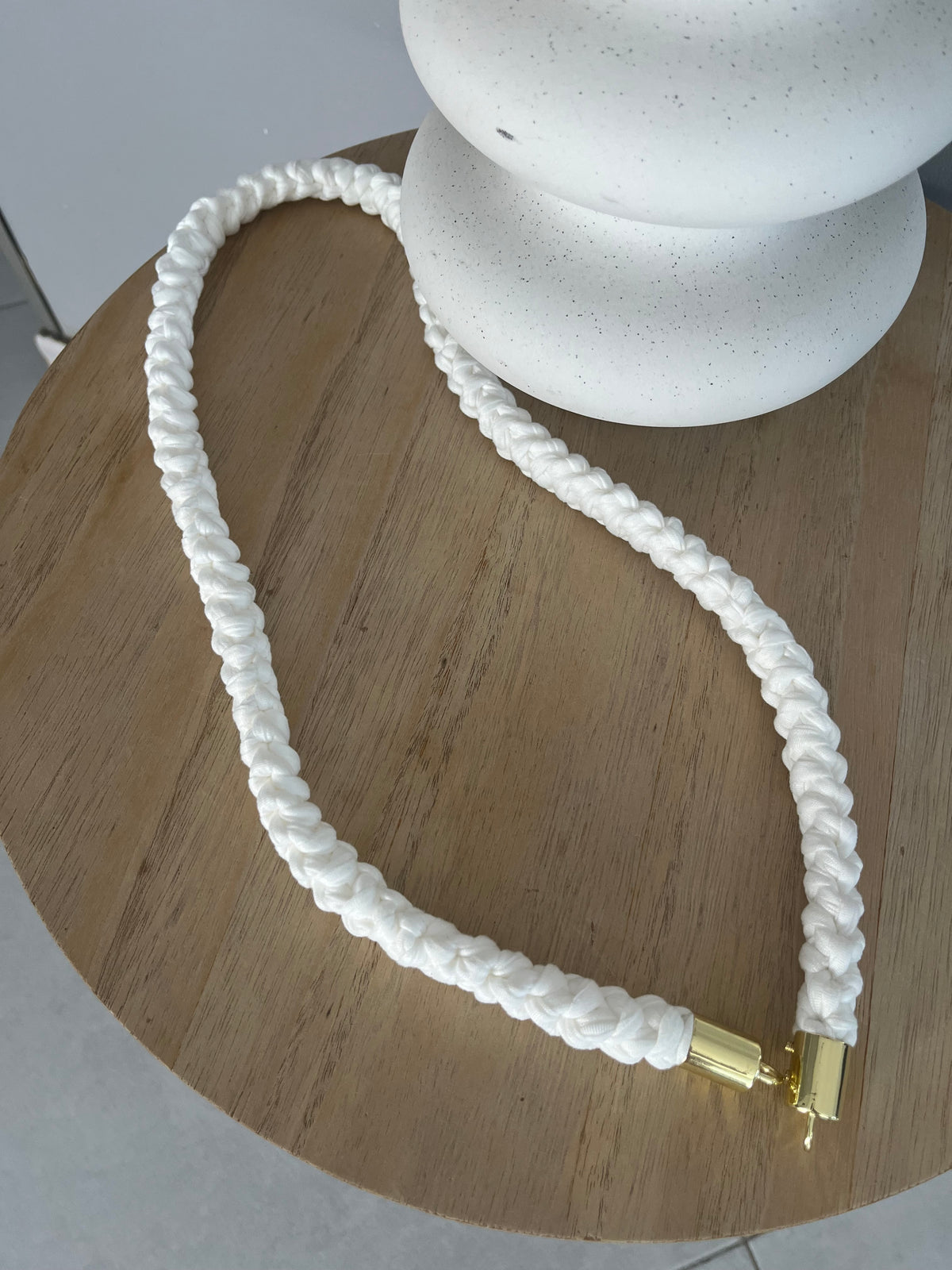 Bandoulière Lya amovible faite main au crochet — photo 4