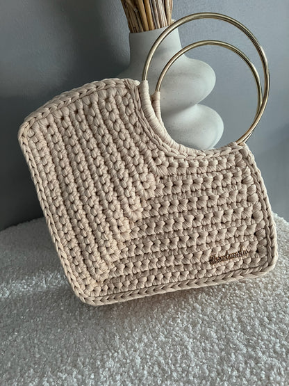 Sac Tito au crochet à anses métalliques — photo 2