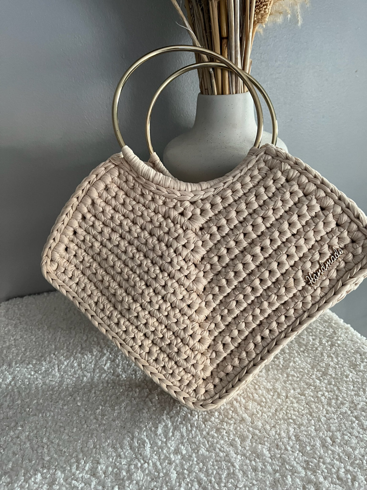 Sac Tito au crochet à anses métalliques — photo 3
