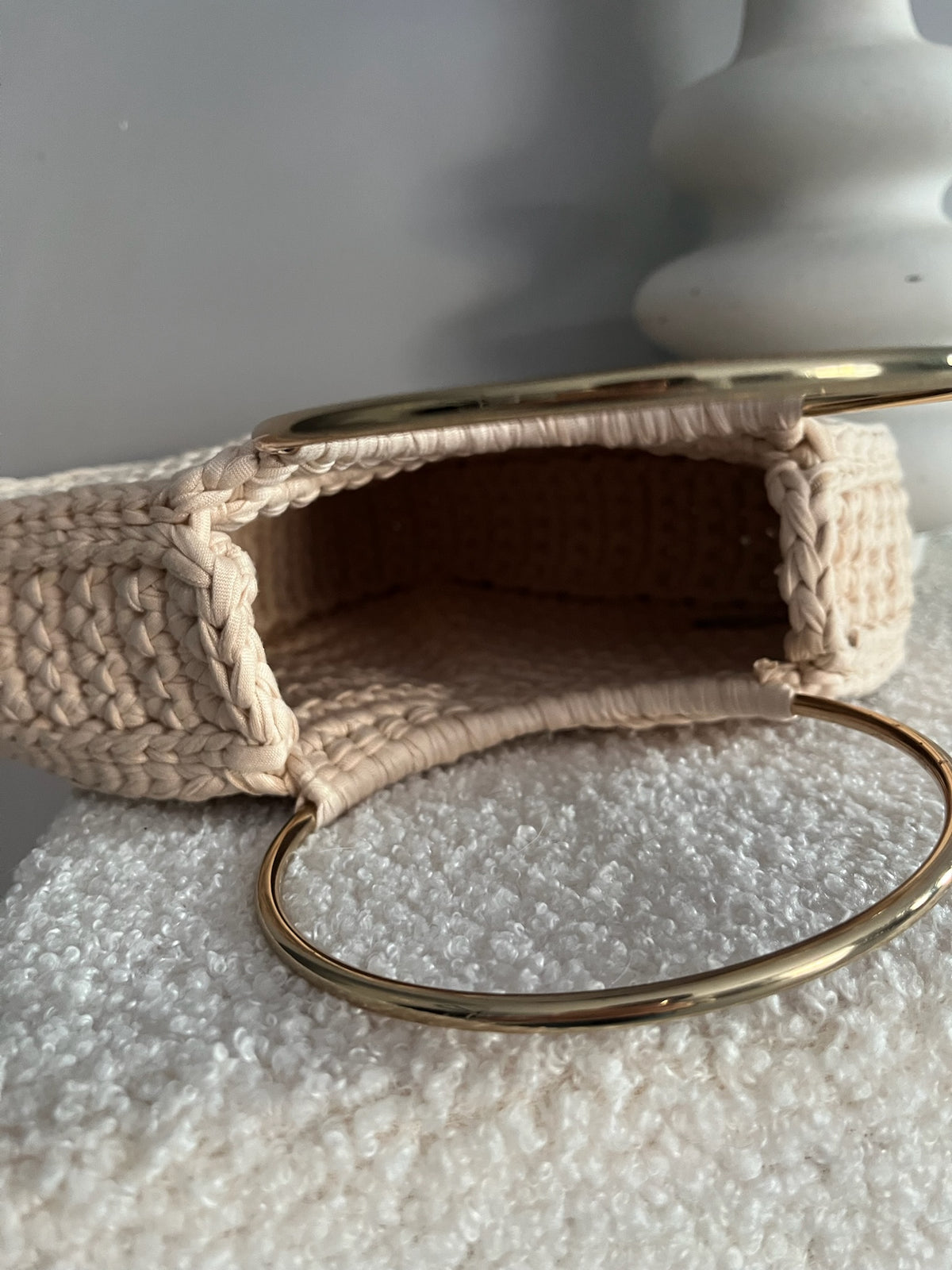 Sac Tito au crochet à anses métalliques — photo 4