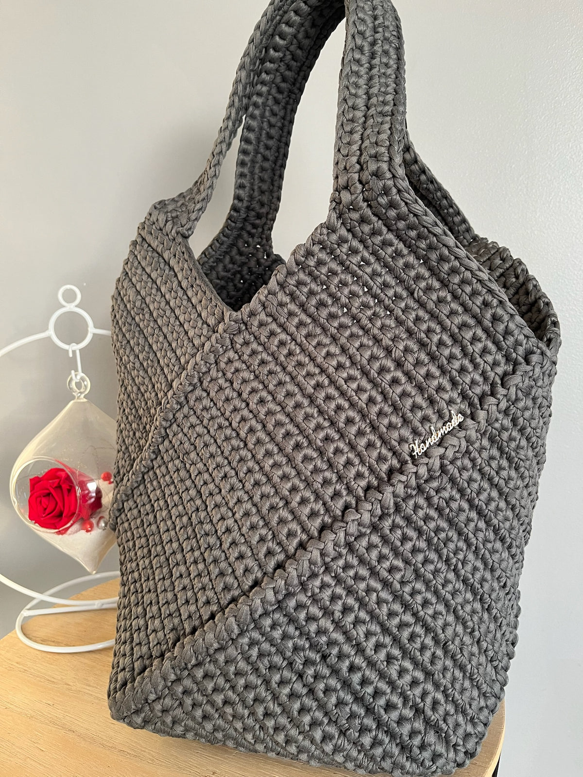 Sac Mimie cabas fait main au crochet — photo 2