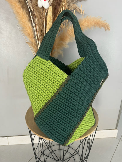 Sac Mimie cabas fait main au crochet — photo 5