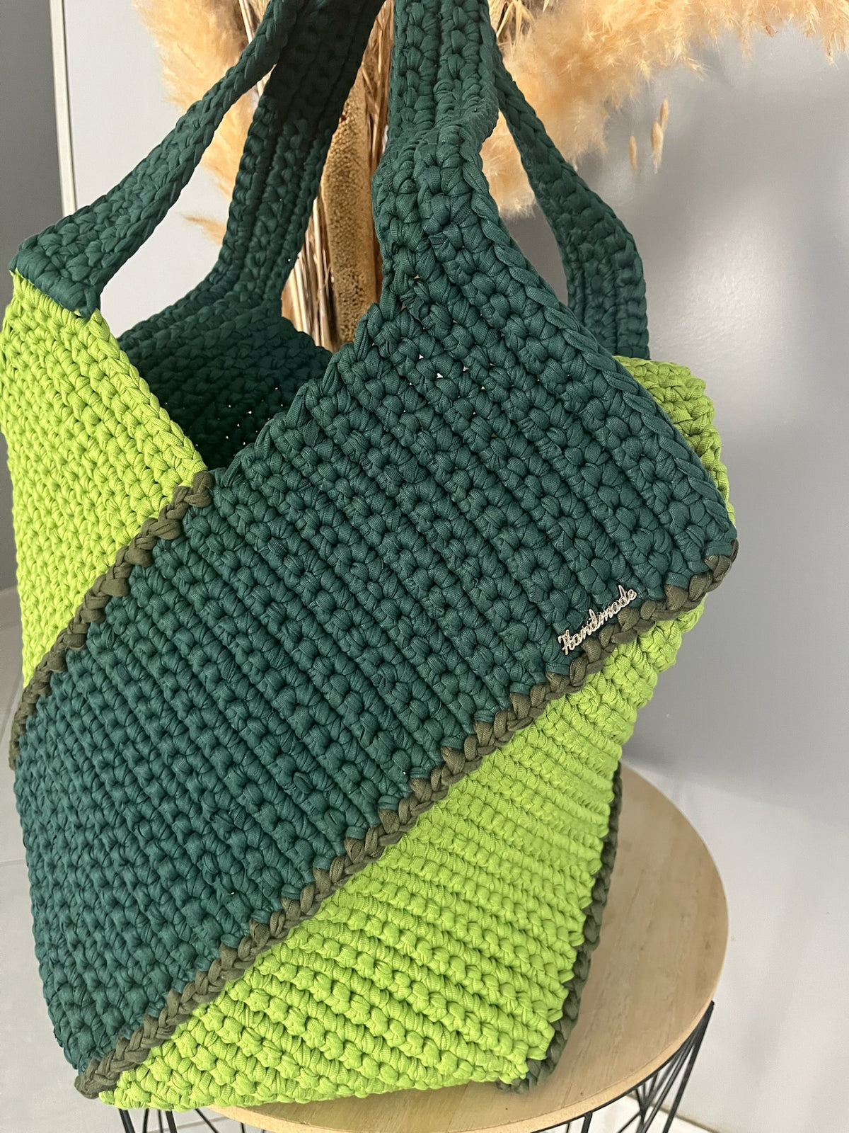 Sac Mimie cabas fait main au crochet — photo 6