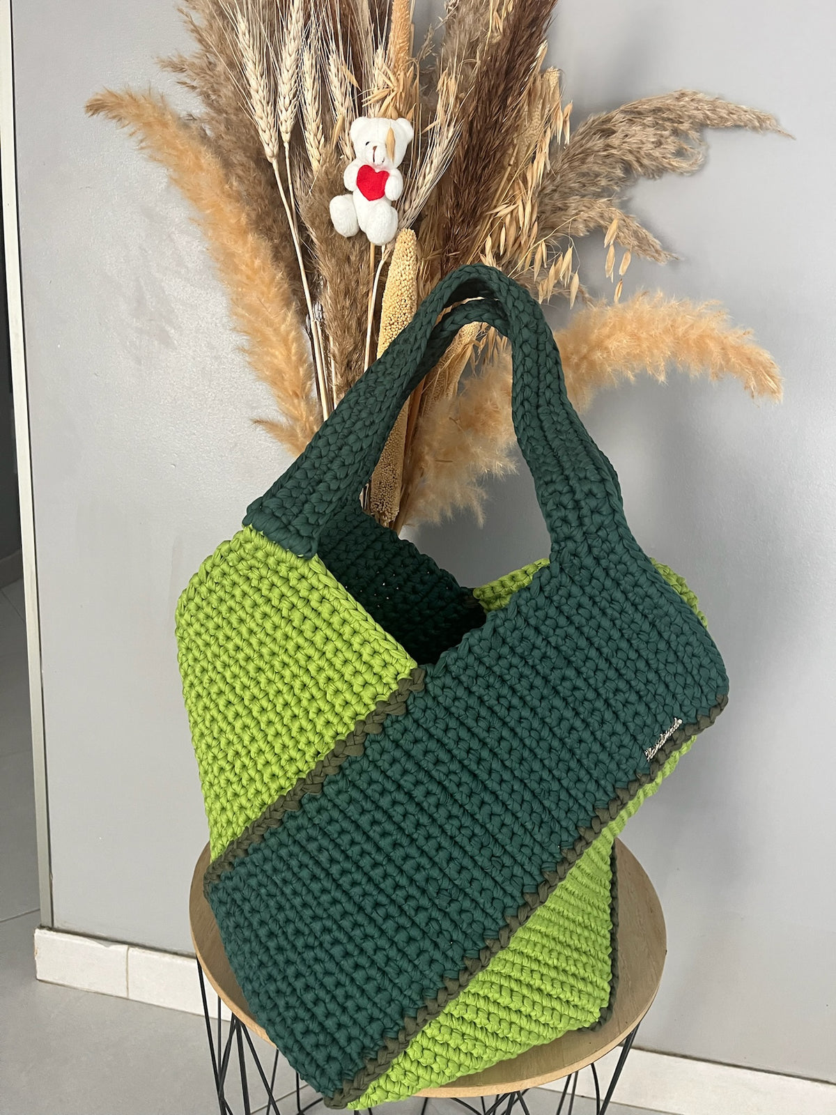 Sac Mimie cabas fait main au crochet — photo 8